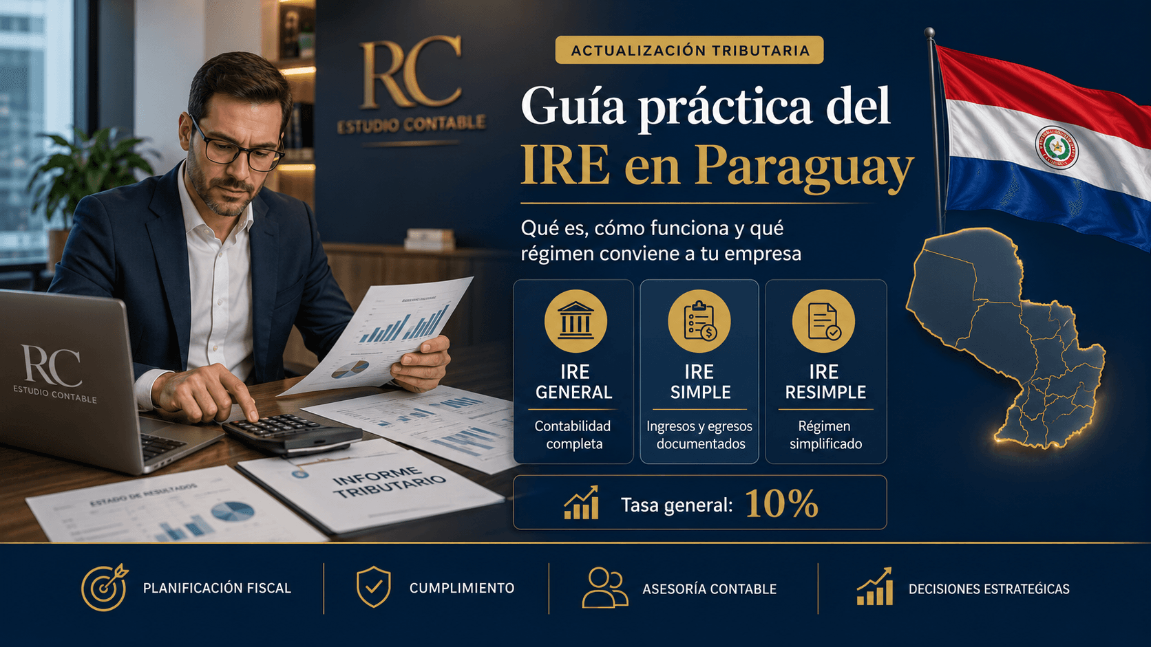 IRE: qué es el Impuesto a la Renta Empresarial en Paraguay