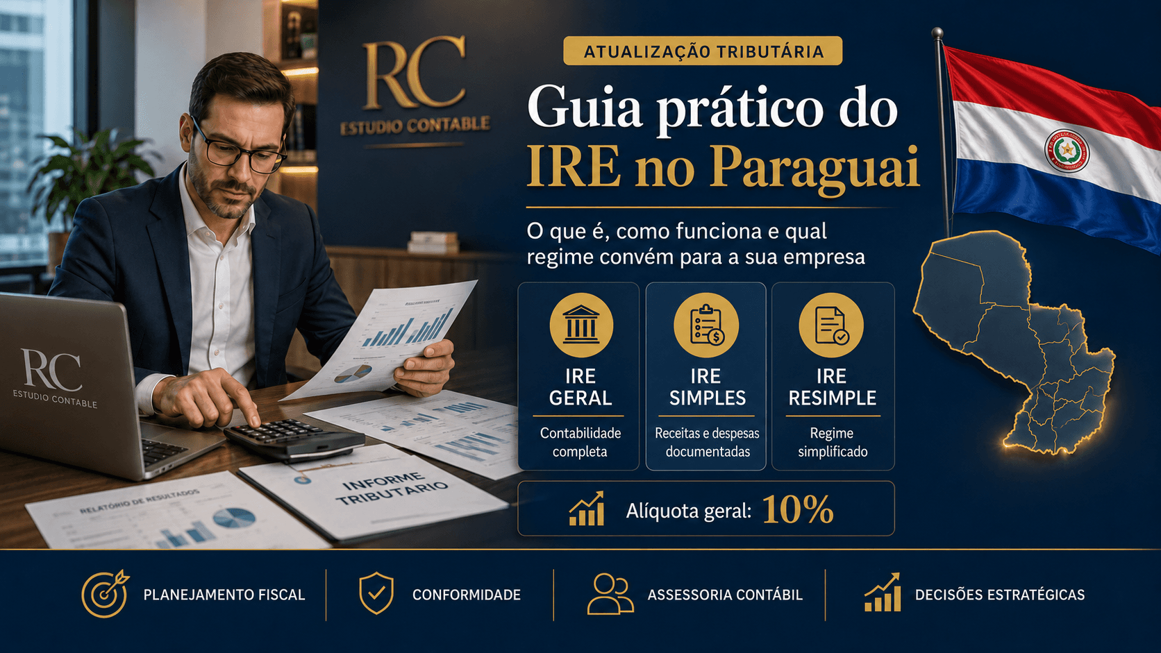 IRE: o que é o Imposto sobre a Renda Empresarial no Paraguai